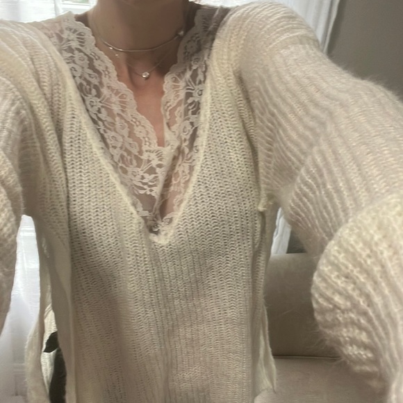 Women’s sweater ASOS size 4 side splits - Picture 9 of 10